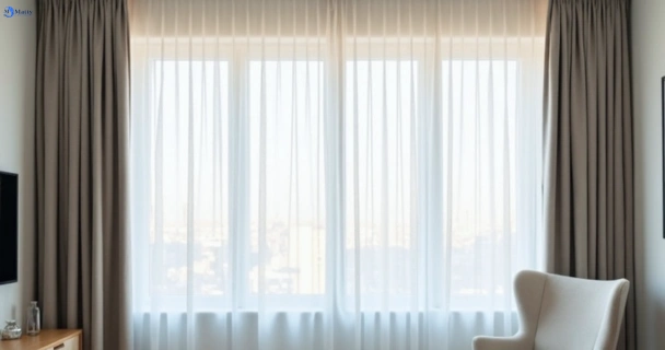 Freshly steam cleaned curtains in upper-brookfield QLD