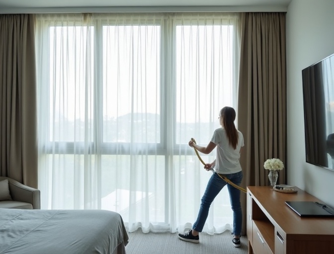 Upper Brookfield Sheer Curtain Cleaning